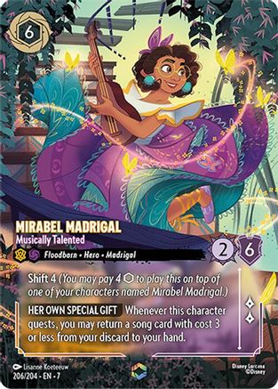Mirabel Madrigal - Musically Talented (Enchanted) (7-206) (Holofoil)