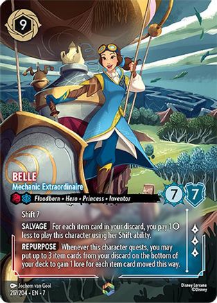 Belle - Mechanic Extraordinaire (Enchanted) (7-217) (Holofoil)