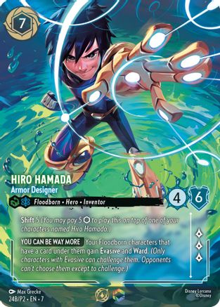 Hiro Hamada - Armor Designer (Store Championship) (DLPC-024) (Holofoil)