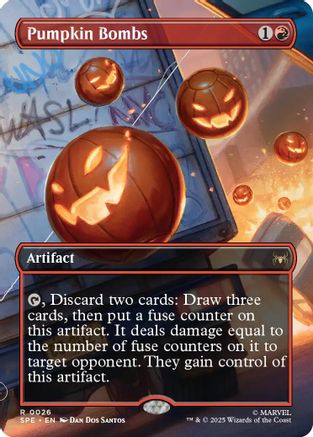 Pumpkin Bombs (Borderless) (SPE-026)
