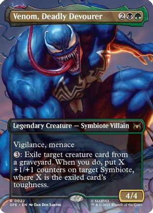Venom, Deadly Devourer (Borderless) (SPE-022)