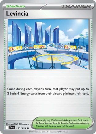 Levincia (JTG-150) (Reverse Holofoil)