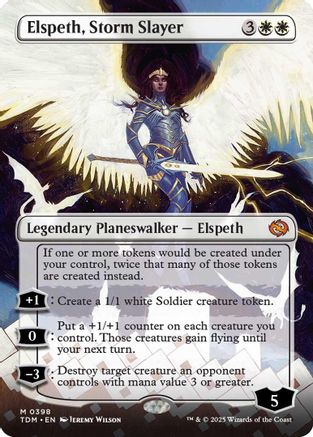 Elspeth, Storm Slayer (Borderless) (TDM-398)