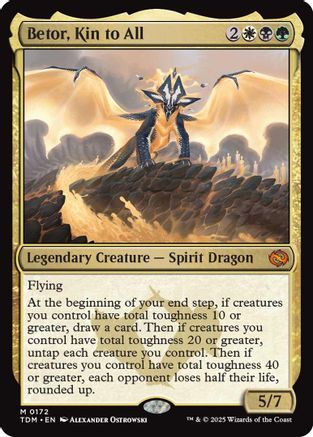 Betor, Kin to All (TDM-172) (Foil)