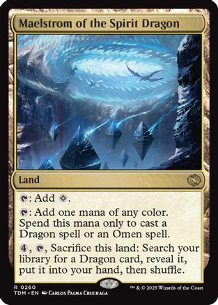 Maelstrom of the Spirit Dragon (TDM-260) (Foil)