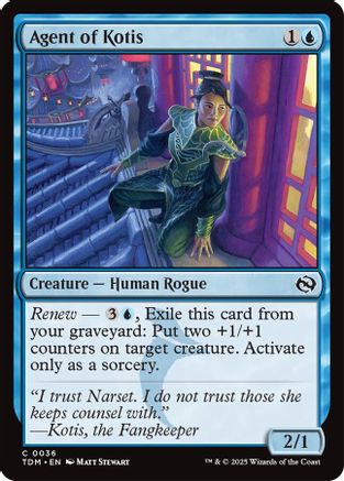Agent of Kotis (TDM-036) (Foil)