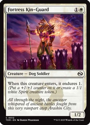 Fortress Kin-Guard (TDM-012) (Foil)