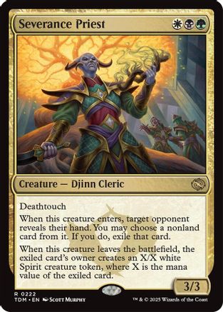 Severance Priest (TDM-222) (Foil)