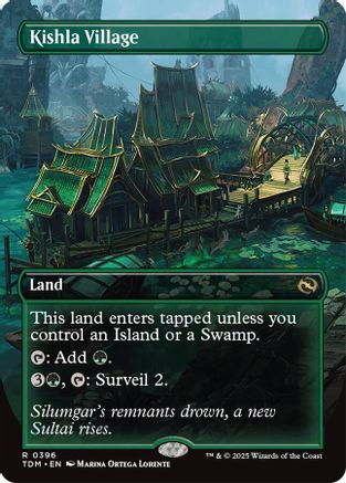 Kishla Village (Borderless) (TDM-396) (Foil)