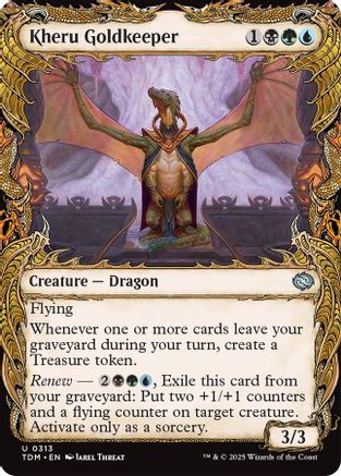 Kheru Goldkeeper (Showcase) (TDM-313) (Foil)