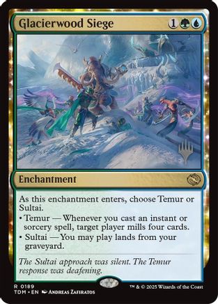 Glacierwood Siege (PPTDM-189) (Foil)