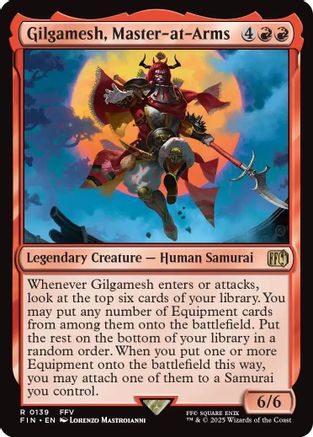 Gilgamesh, Master-at-Arms (FIN-139) (Foil)