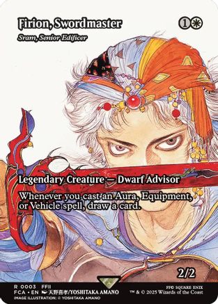 Firion, Swordmaster - Sram, Senior Edificer (Showcase) (FCA-003)