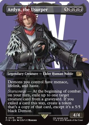 Ardyn, the Usurper (Borderless) (0379) (FIN-379) (Foil)