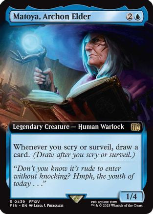 Matoya, Archon Elder (FIN-439) (Extended Art) (Foil)