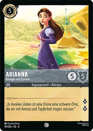 Arianna - Queen of Corona (8-191) (Cold Foil)