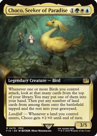 Choco, Seeker of Paradise (FIN-479) (Extended Art)