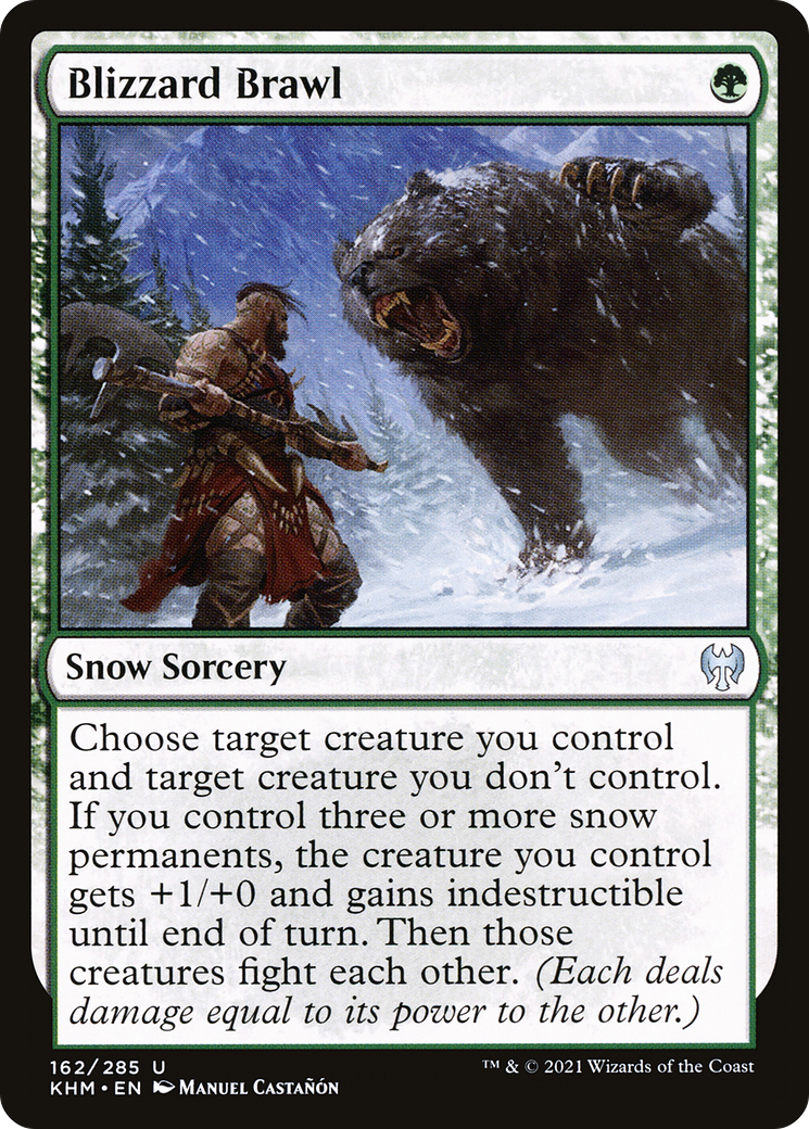 Blizzard Brawl (KHM-162) (Foil)