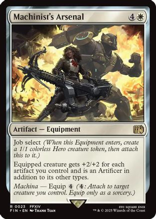 Machinist's Arsenal (FIN-023) (Foil)