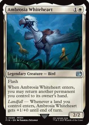 Ambrosia Whiteheart (FIN-006) (Foil)