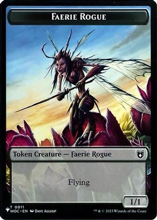 Faerie Rogue // Ox Double-Sided Token (LIST-11 // 3)