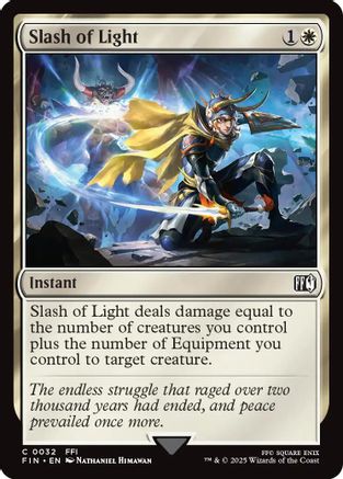 Slash of Light (FIN-032) (Foil)