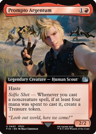 Prompto Argentum (FIN-463) (Extended Art)