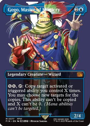 Gogo, Master of Mimicry (FIN-377) (Borderless) (Foil)
