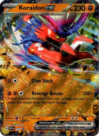 Koraidon ex (SVP-197) (Holofoil)