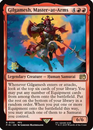 Gilgamesh, Master-at-Arms (PRE-139) (Foil)
