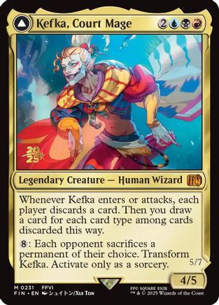 Kefka, Court Mage (PRE-231) (Foil)