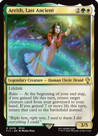Aerith, Last Ancient (Surge Foil) (FIC-076)