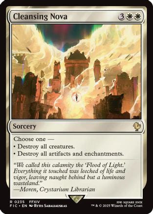 Cleansing Nova (Surge Foil) (FIC-235)
