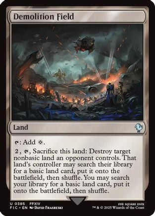 Demolition Field (Surge Foil) (FIC-385)