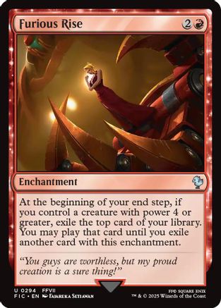 Furious Rise (Surge Foil) (FIC-294)