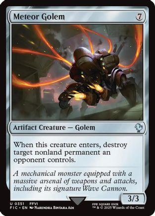 Meteor Golem (Surge Foil) (FIC-351)