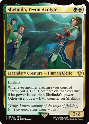 Shelinda, Yevon Acolyte (Surge Foil) (FIC-094)