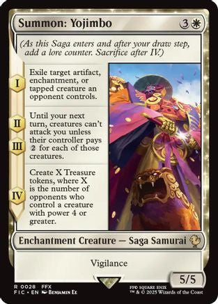 Summon: Yojimbo (Surge Foil) (FIC-028)