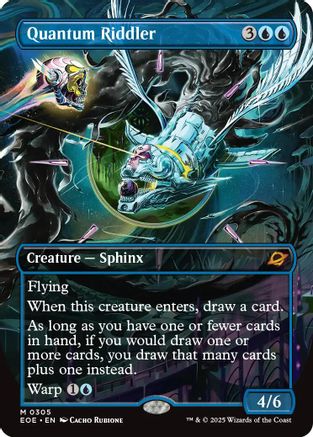 Quantum Riddler (Borderless) (EOE-305) (Foil)