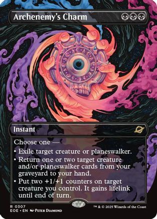 Archenemy's Charm (Borderless) (EOE-307)