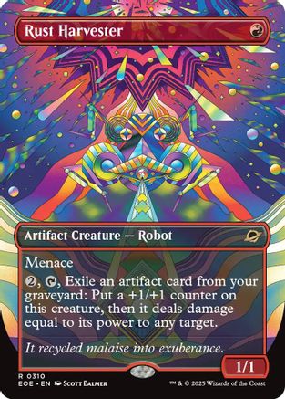 Rust Harvester (Borderless) (EOE-310) (Foil)