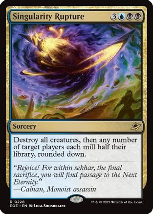 Singularity Rupture (EOE-228) (Foil)