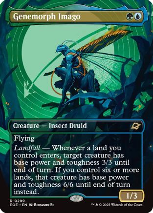 Genemorph Imago (Borderless) (EOE-299) (Foil)