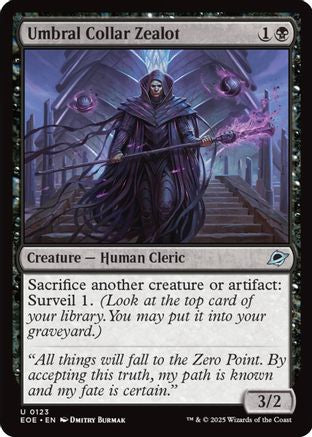 Umbral Collar Zealot (EOE-123) (Foil)