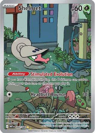 Shelmet (WHT-093) (Holofoil)