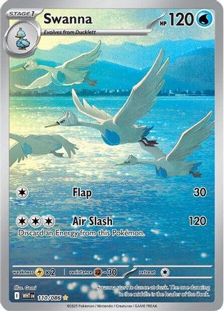Swanna (WHT-110) (Holofoil)