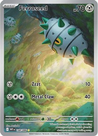 Ferroseed (WHT-148) (Holofoil)