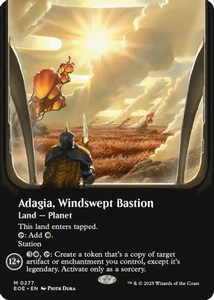 Adagia, Windswept Bastion (Borderless) (EOE-277) (Foil)