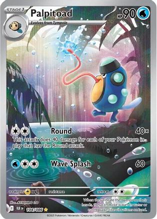 Palpitoad (BLK-104) (Holofoil)