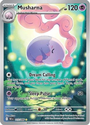 Musharna (BLK-117) (Holofoil)